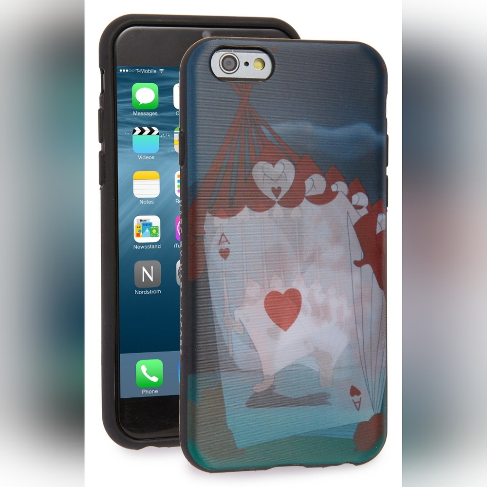 NIB Marc Jacobs Disney Alice in Wonderland Hologram iPhone 6-6s Case
